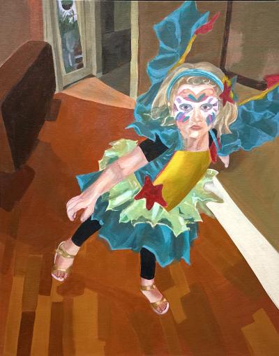girl in costume